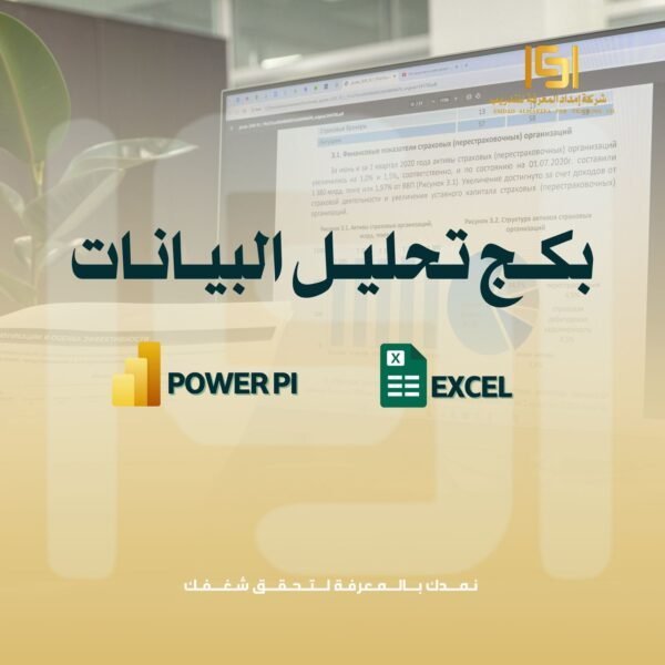 بكج تحليل البيانات باستخدام EXCEL & POWER BI بكج تحليل البيانات باستخدام EXCEL & POWER BI